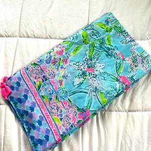 lilly pulitzer vibrant scarf